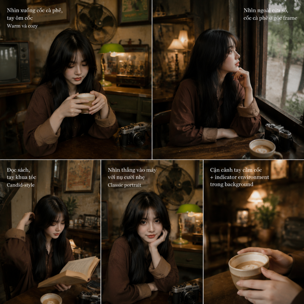10 dáng pose chụp cafe đẹp